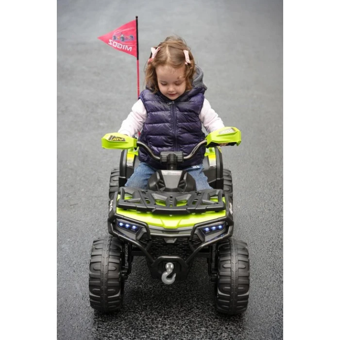 Детский электроквадроцикл Spoko SP-918 зеленый