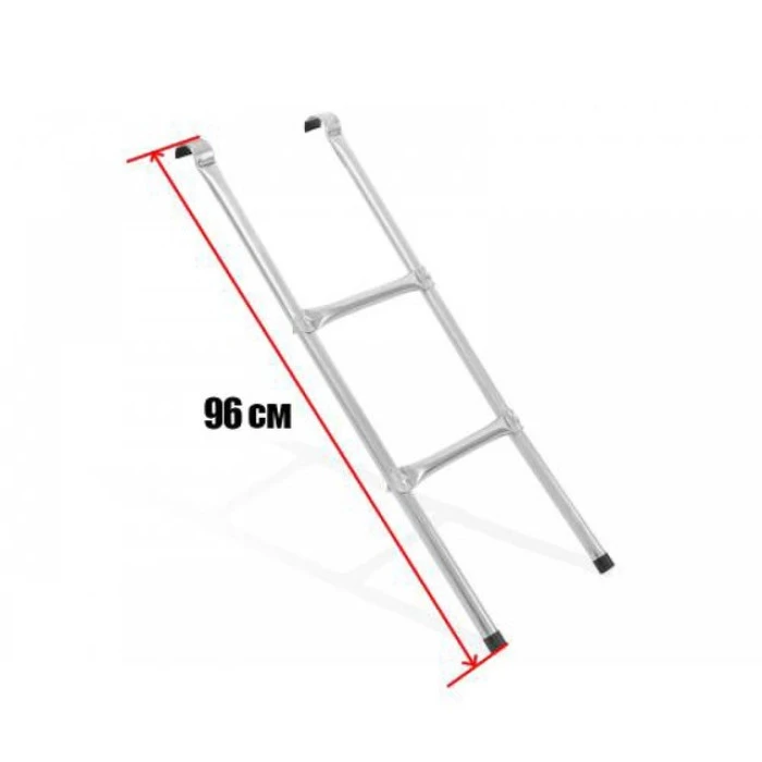 Батут детский с сеткой и стремянкой 490 см Atleto