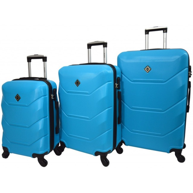 Валіза Bonro 2019 набір 3 штуки голуба