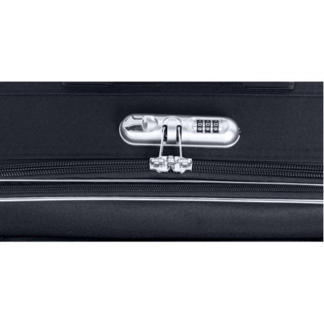 Валіза Bonro Style набір 3 шт. чорно-вишнева