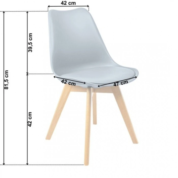 Крісло Bonro B-487 сіре 9U