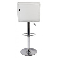 Барный стул со спинкой Bonro BC-0106 белый