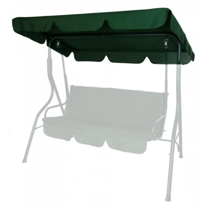 Дашок для садової гойдалки Bonro 170x110см зелений