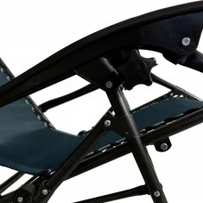 Шезлонг лежак 2 шт і столик набір Bonro SP-167A зелений