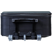 Чемодан набор ткань 2 шт средняя большая Bonro Style черный