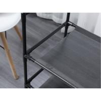 Полиця для взуття 5-рівнева чорна Bonro B26