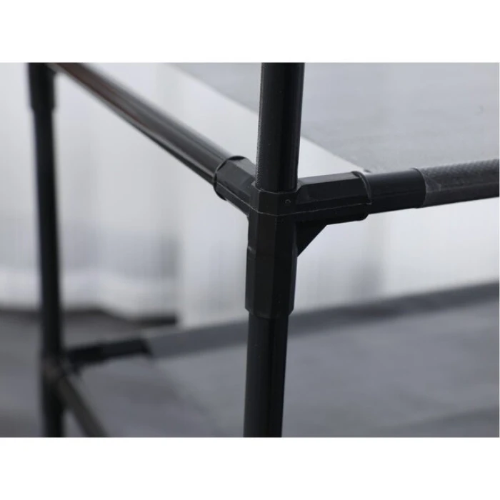 Полка для обуви 5-уровневая черная Bonro B26