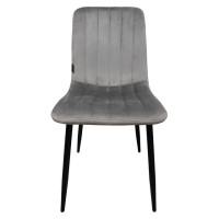 Крісло стілець для кухні вітальні барів Bonro B-423 сіре
