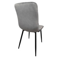 Крісло стілець для кухні вітальні барів Bonro B-423 сіре