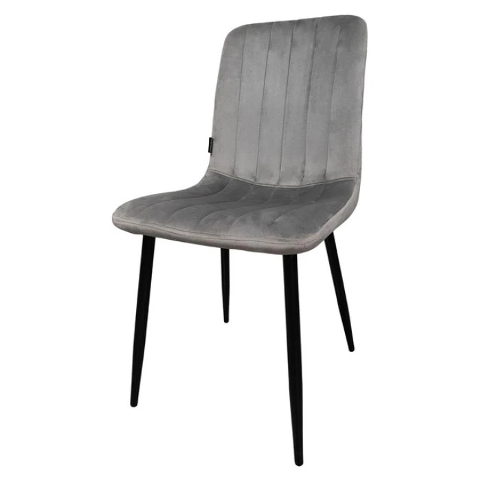 Крісло стілець для кухні вітальні барів Bonro B-423 сіре