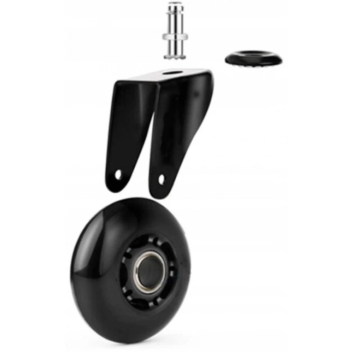 Колесо к офисному креслу резиновое комплект 5 шт.