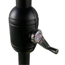 Зонтик садовый регулируемый с наклоном серый Bonro B-016 3м 8 спиц