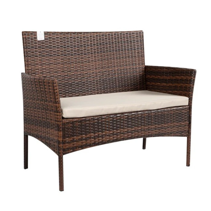 Набір садових меблів 4-місні Bonro B-6210-4 коричневий