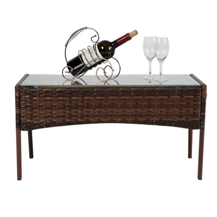 Набір садових меблів 4-місні Bonro B-6210-4 коричневий