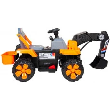 Екскаватор дитячий трактор великий на акумуляторі Spoko SP-188 жовтий