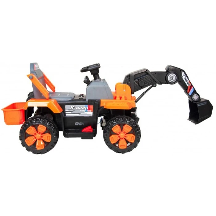 Екскаватор дитячий трактор великий на акумуляторі Spoko SP-188 жовтий