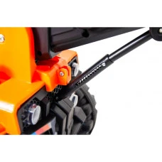 Екскаватор дитячий трактор великий на акумуляторі Spoko SP-188 жовтий