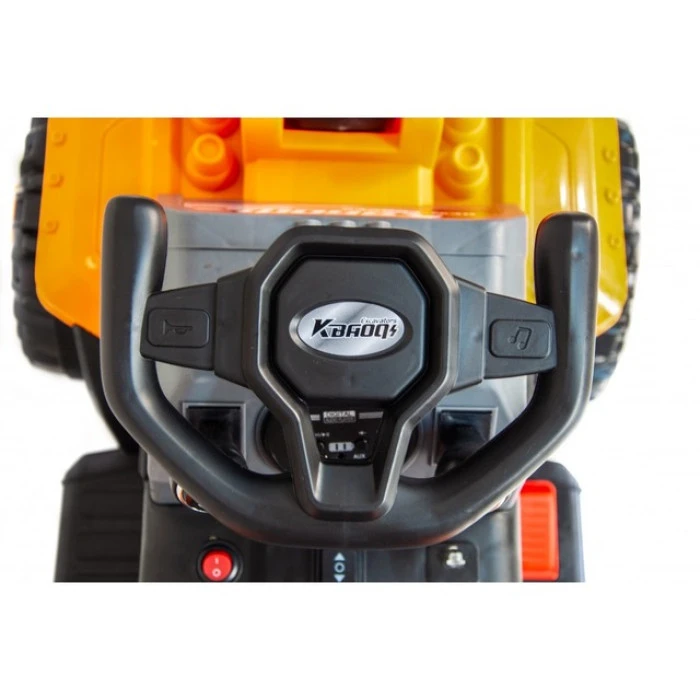 Екскаватор дитячий трактор великий на акумуляторі Spoko SP-188 жовтий