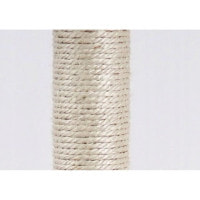 Когтеточка-домик 93 см Bonro B-94 для кошек серая