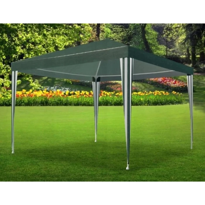 Садовий павільйон альтанка намет 3х3 м Bonro B-9001 без стінок зелений