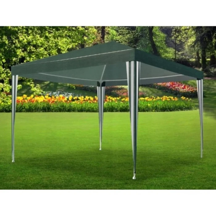 Садовий павільйон альтанка намет 3х3 м Bonro B-9001 без стінок зелений