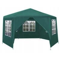 Садовый павильон беседка палатка 6 стенок Bonro B-9007 зеленый