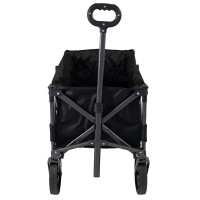 Складная ручная тележка универсальная Bonro B-710 черная