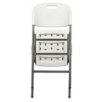 Кресло раскладное туристическое Bonro BS-53 белый комплект (6 шт)