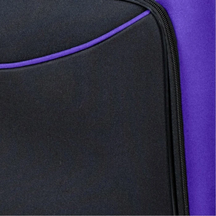 Валіза Bonro Style (невелика) чорно-т. синя