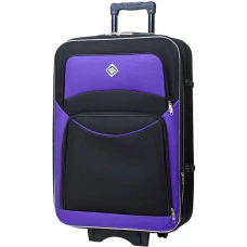 Валіза Bonro Style (невелика) чорно-т. синя