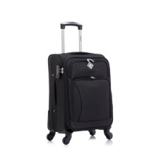 Валіза Bonro Tourist 4 колеса (невелика) чорна