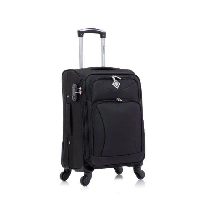 Валіза Bonro Tourist 4 колеса (невелика) чорна