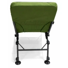 Крісло для риболовлі коропове розкладне Bonro B-26 чорно-зелене