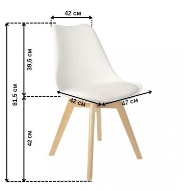 Крісло Bonro B-487 біле