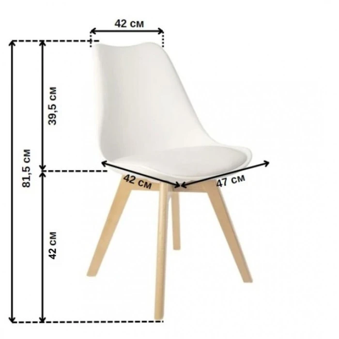 Крісло Bonro B-487 біле