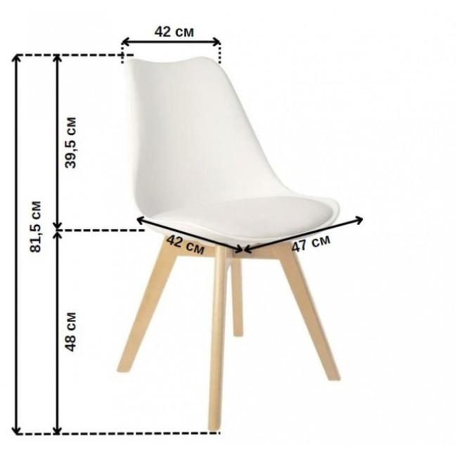 Крісло Bonro B-487 біле