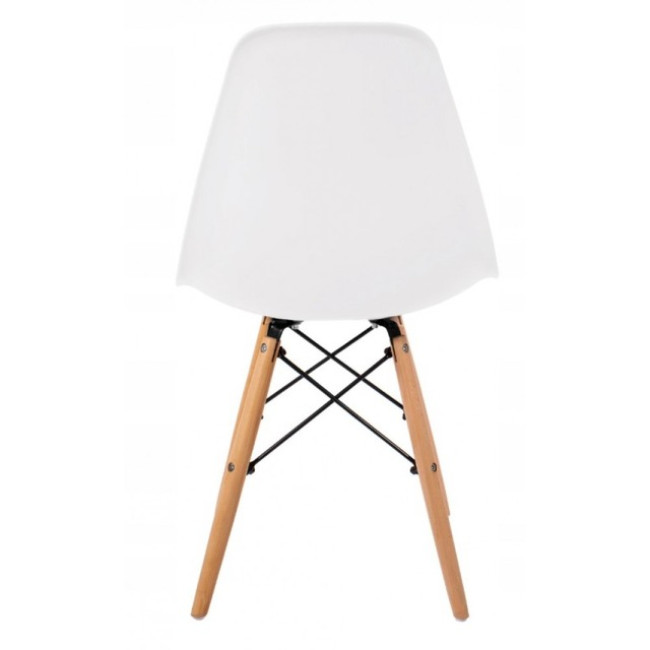 Кресло для кухни на ножках Bonro В-173 FULL KD белое (3 шт)