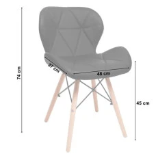 Кресло Bonro B-531 экокожа черное