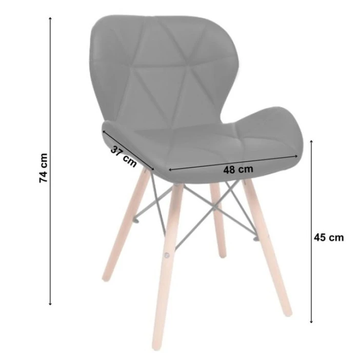 Кресло Bonro B-531 экокожа черное