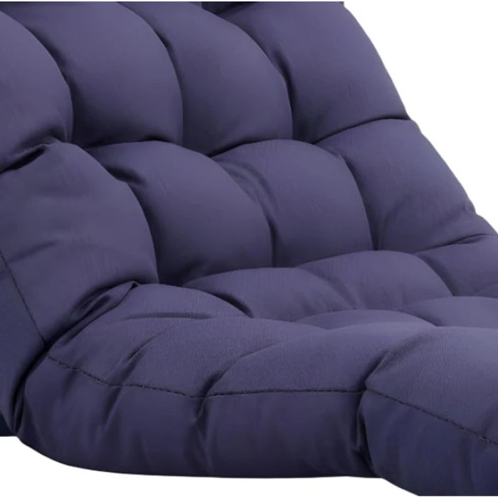 Подушка матрац для шезлонга 155х55х5 Bonro B-02 синя