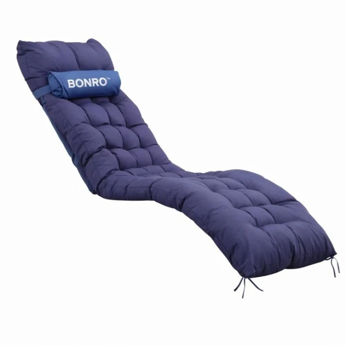 Подушка матрац для шезлонга 155х55х5 Bonro B-02 синя