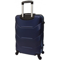 Чемодан комплект пластиковый 2 шт средний большой Bonro 2019 темно-синий