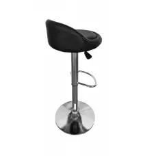 Барный стул со спинкой Bonro B-075 черный