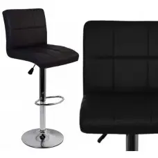 Барный стул со спинкой Bonro BC-0106 черный