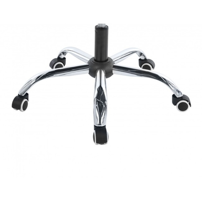 Крісло офісне на колесах Bonro BN-6071 біле з підставкою для ніг