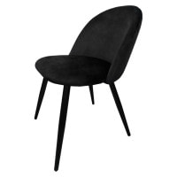 Стілець крісло для кухні, вітальні, кафе Bonro B-659 чорне