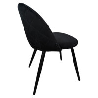 Стілець крісло для кухні, вітальні, кафе Bonro B-659 чорне