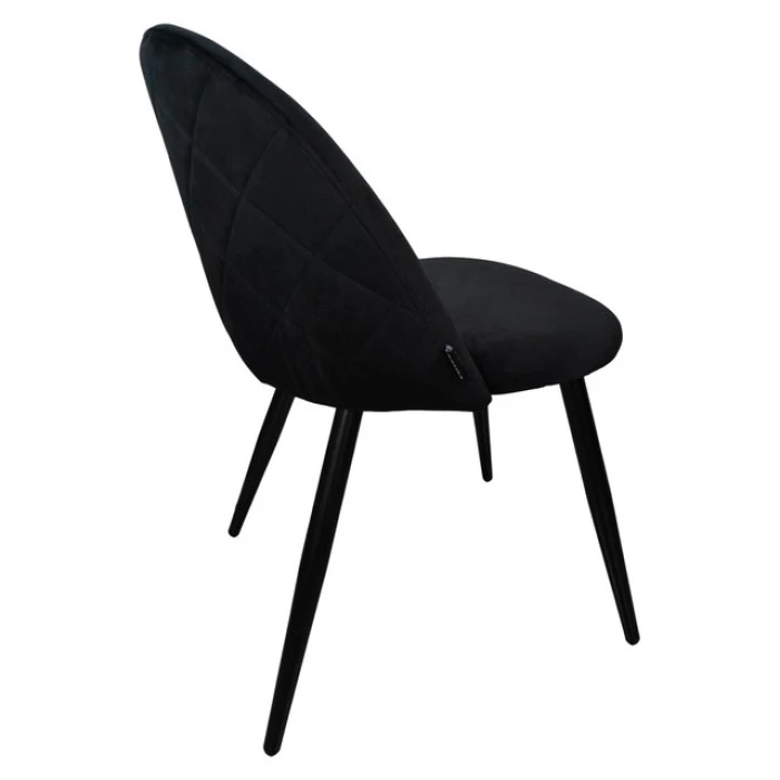 Стілець крісло для кухні, вітальні, кафе Bonro B-659 чорне