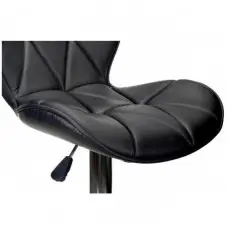 Барный стул со спинкой Bonro BN-087 черный