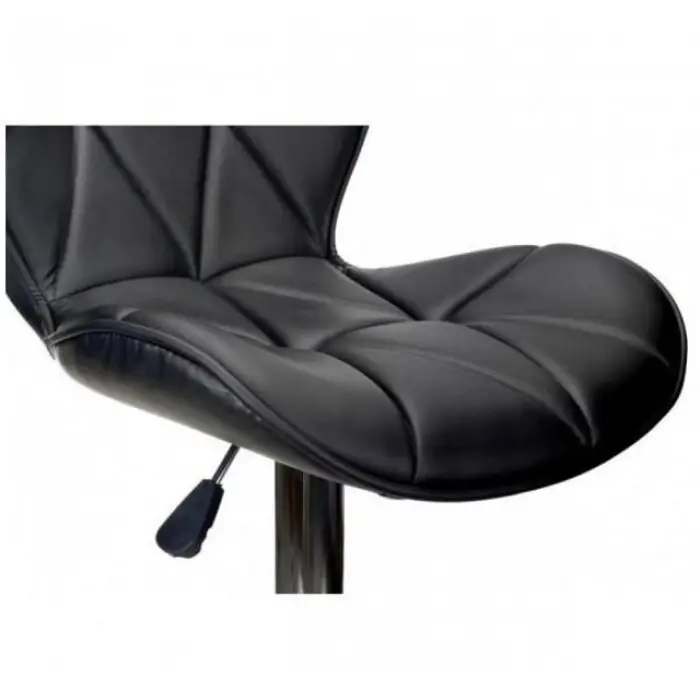 Барный стул со спинкой Bonro BN-087 черный